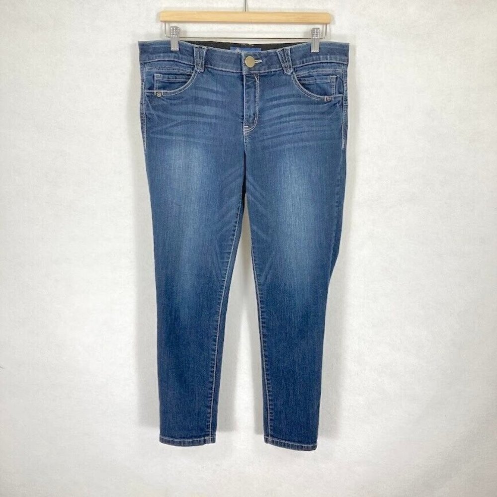 Democracy AB Tech Jeans Skinny Ankle Casual School Comfort Stretch Flattering 12
